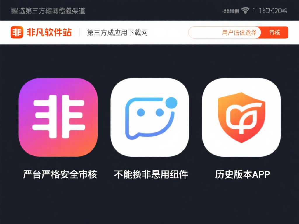 选择权威渠道
非凡软件站等第三方应用下